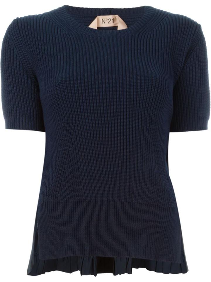 N.21 Contrast Back Knit Top