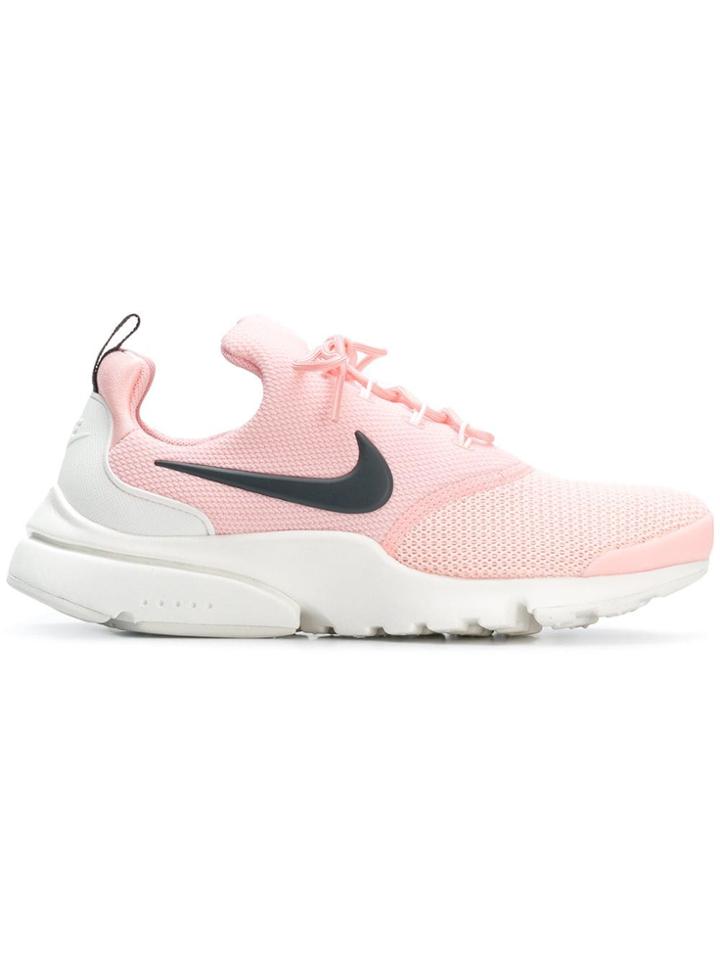 Nike Mesh Lace-up Sneakers - Pink & Purple