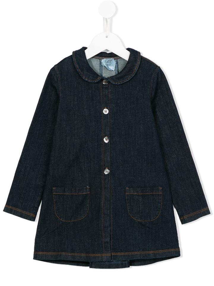 Caffe' D'orzo Nicla Coat, Girl's, Size: 8 Yrs, Blue