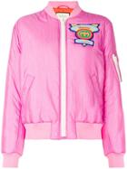 Gucci Loved Bomber Jacket - Pink & Purple