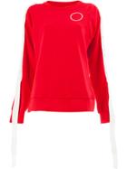 Monse Striped Sweatshirt - Red