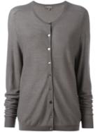 N.peal Button Up Cardigan, Women's, Size: Large, Brown, Cashmere