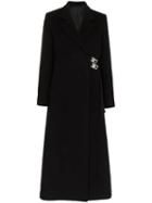 1017 Alyx 9sm Double-breasted Wool Buckle Coat - Black