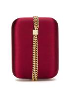 Tufi Duek Satin Clutch - Red