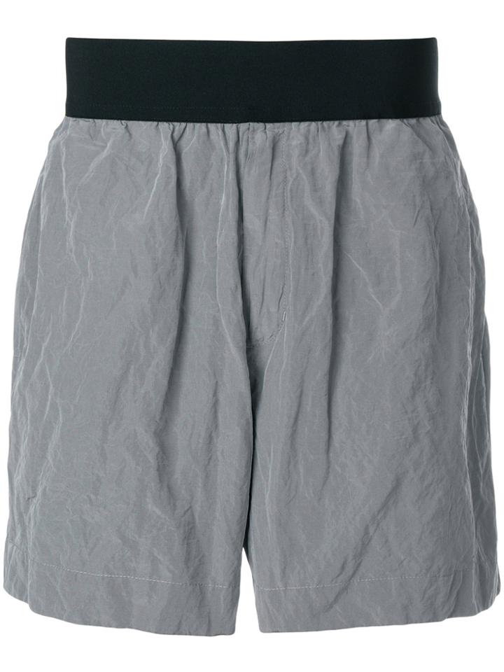 Alyx Elastic Waist Shorts - Grey