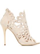 Oscar De La Renta Lace Ankle Boots