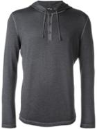 Kiton Fitted Pullover Hoodie