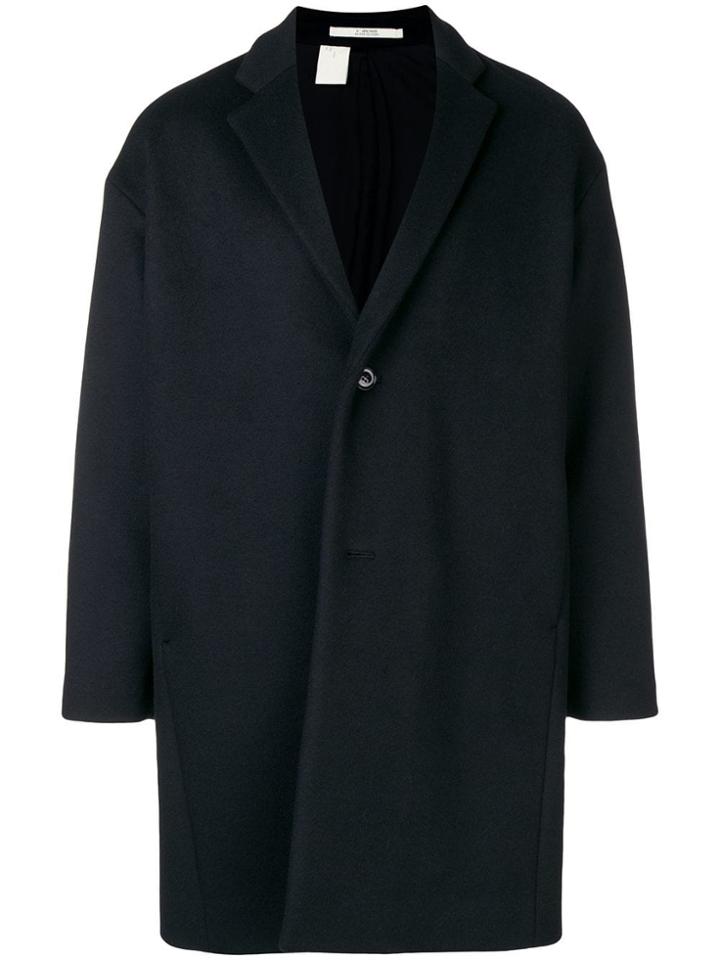 N. Hoolywood Oversized Single-breasted Coat - Black
