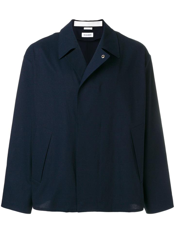 Jil Sander Shirt Jacket - Blue