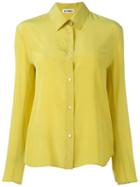 Jil Sander Vintage Classic Shirt, Women's, Size: 36, Yellow/orange