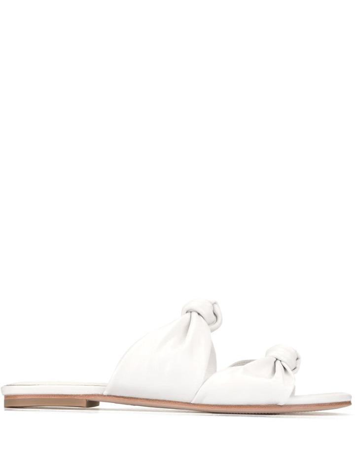 Mara & Mine Isabelle Slides - White