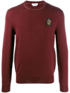 Alexander Mcqueen Embroidered Beetle Knitted Sweater