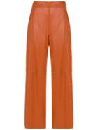 Nk High Waisted Palazzo Pants - Brown
