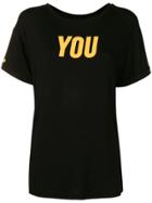Styland Short-sleeved You T-shirt - Black