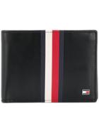 Tommy Hilfiger Striped Billfold Wallet - Black