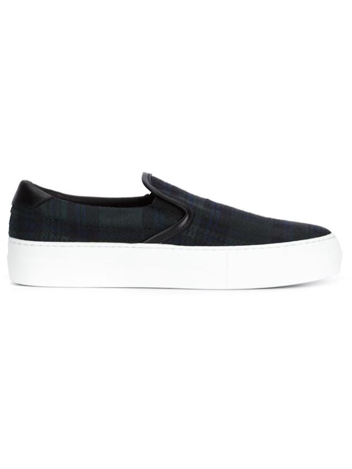 Sofie D Hoore Fargo Slip-on Sneakers, Women's, Size: 40, Black, Leather/cotton