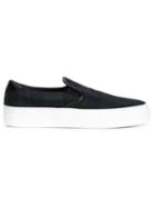 Sofie D Hoore Fargo Slip-on Sneakers, Women's, Size: 40, Black, Leather/cotton