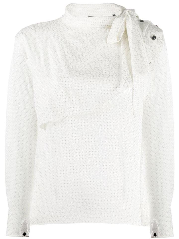 Isabel Marant Patterned Blouse - White