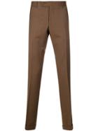 Etro Slim Tailored Trousers - Brown