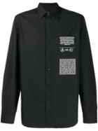 Diesel Printed Cotton-poplin Shirt - Black
