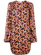 Magda Butrym Floral Print Mini Dress - Multicolour