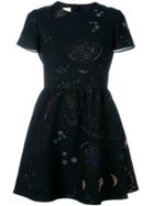 Valentino 'astro Couture' Dress - Black