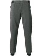 Les Hommes Side Buckle Track Pants - Grey