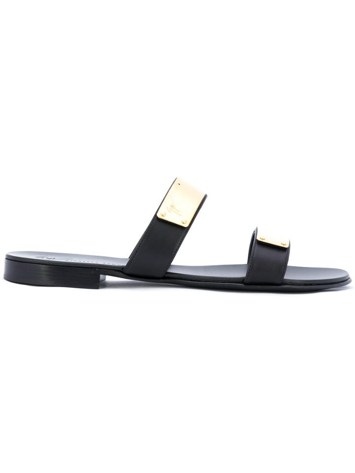 Giuseppe Zanotti Design Zak Sandals - Black