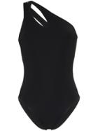 Araks Umika One-shoulder Cutout Swimsuit - Black