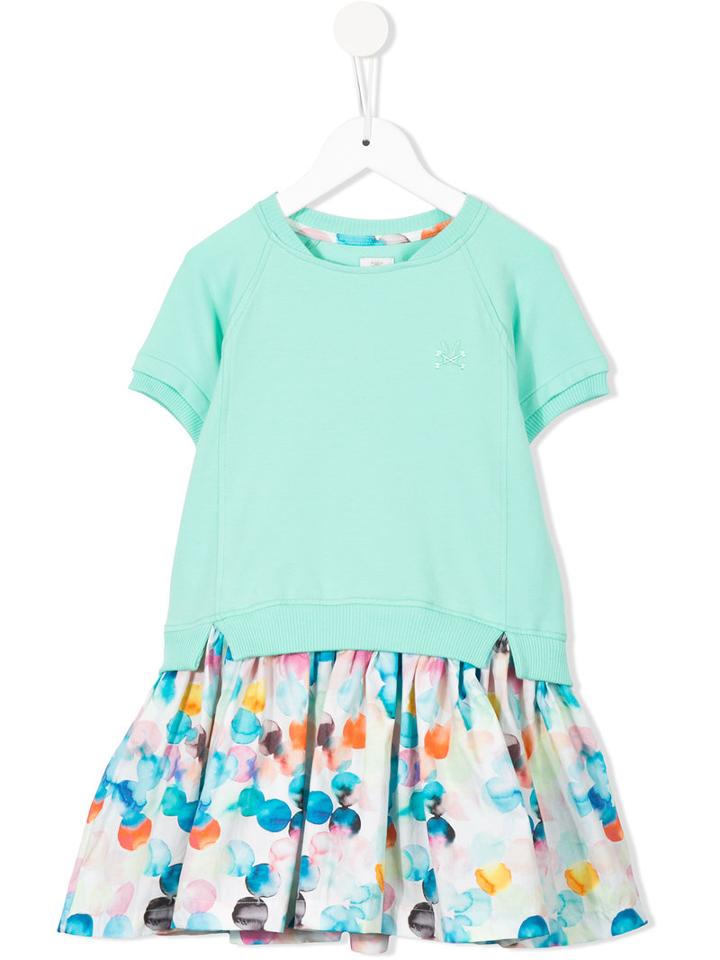 No Added Sugar - Liberty Dress - Kids - Cotton/spandex/elastane - 4 Yrs, Green