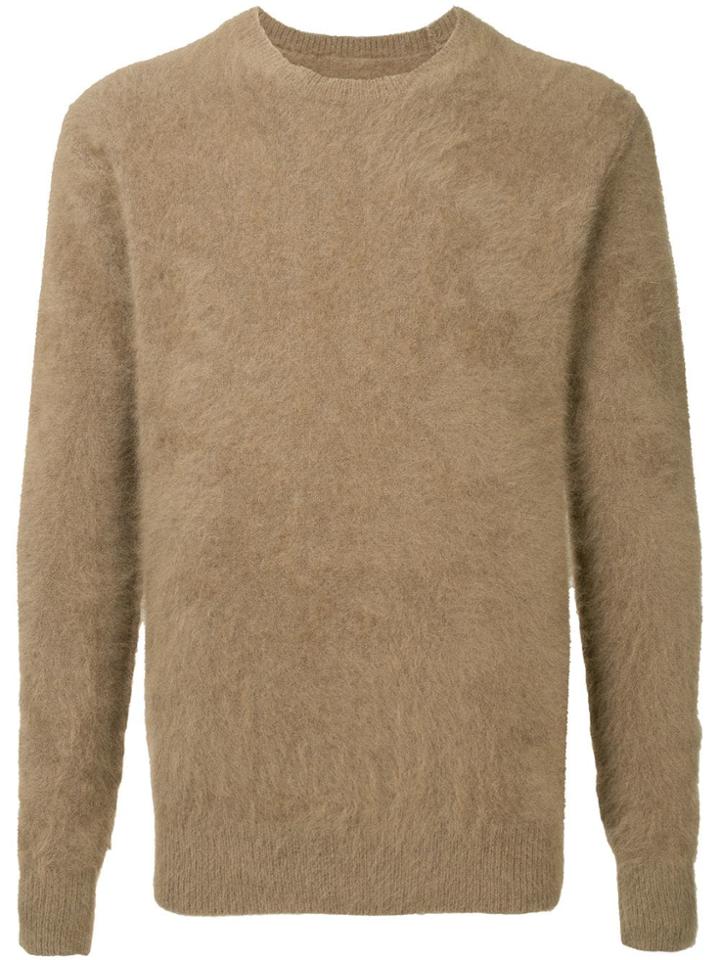 Kazuyuki Kumagai Raccoon Fur Sweater - Brown