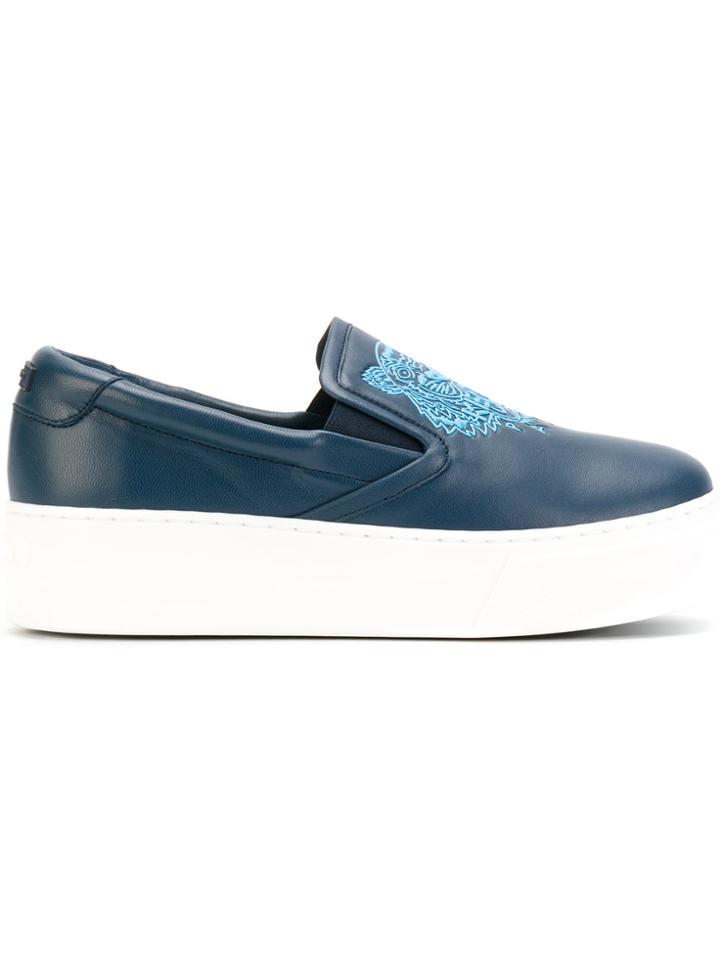 Kenzo Tiger Sneakers - Blue
