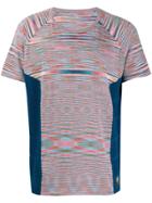 Adidas Tie-dye Panelled T-shirt - Blue