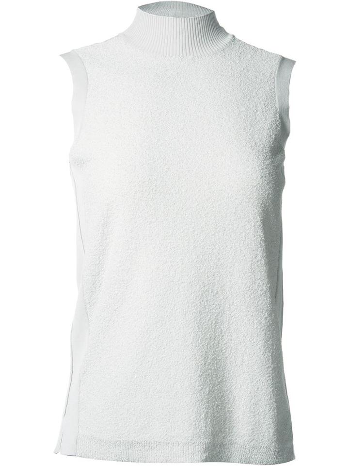 Astraet Textured High Neck Tank Top