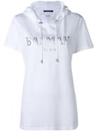 Balmain Hooded T-shirt - White