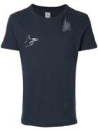 The Goodpeople Embroidered Detail T-shirt - Blue