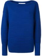 Victoria Victoria Beckham One Shoulder Sweater - Blue