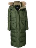 Blauer Padded Parka Coat - Green