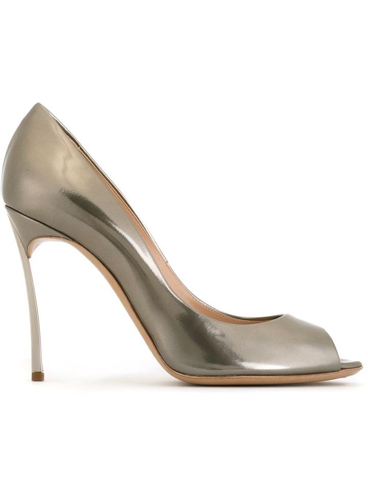 Casadei Open Toe Pumps