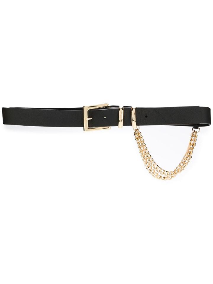 B-low The Belt Classic Belt With Chain - Black
