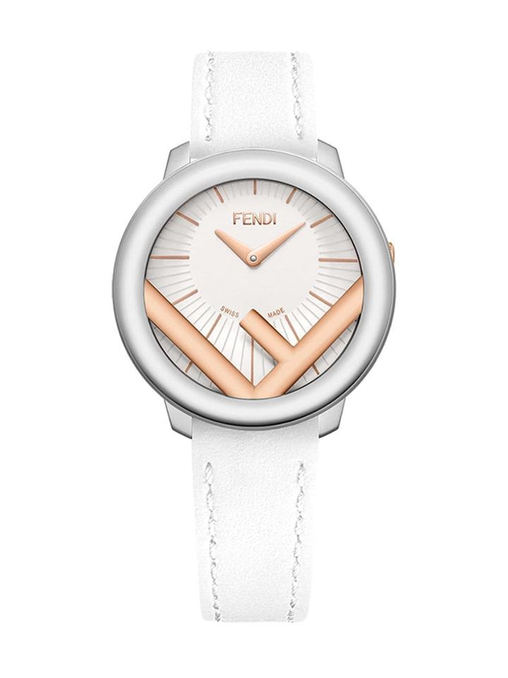 Fendi Run Away 28mm Watch - White