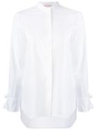Erika Cavallini Georgie Shirt, Women's, Size: 44, White, Cotton/spandex/elastane