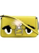 Fendi Micro Baguette Crossbody Bag - Yellow & Orange