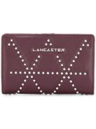 Lancaster Studded Wallet - Red