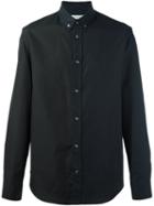 Maison Margiela Classic Long Sleeve Shirt, Men's, Size: 42, Black, Cotton