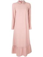 Red Valentino Crystal Embellished Longdress - Pink