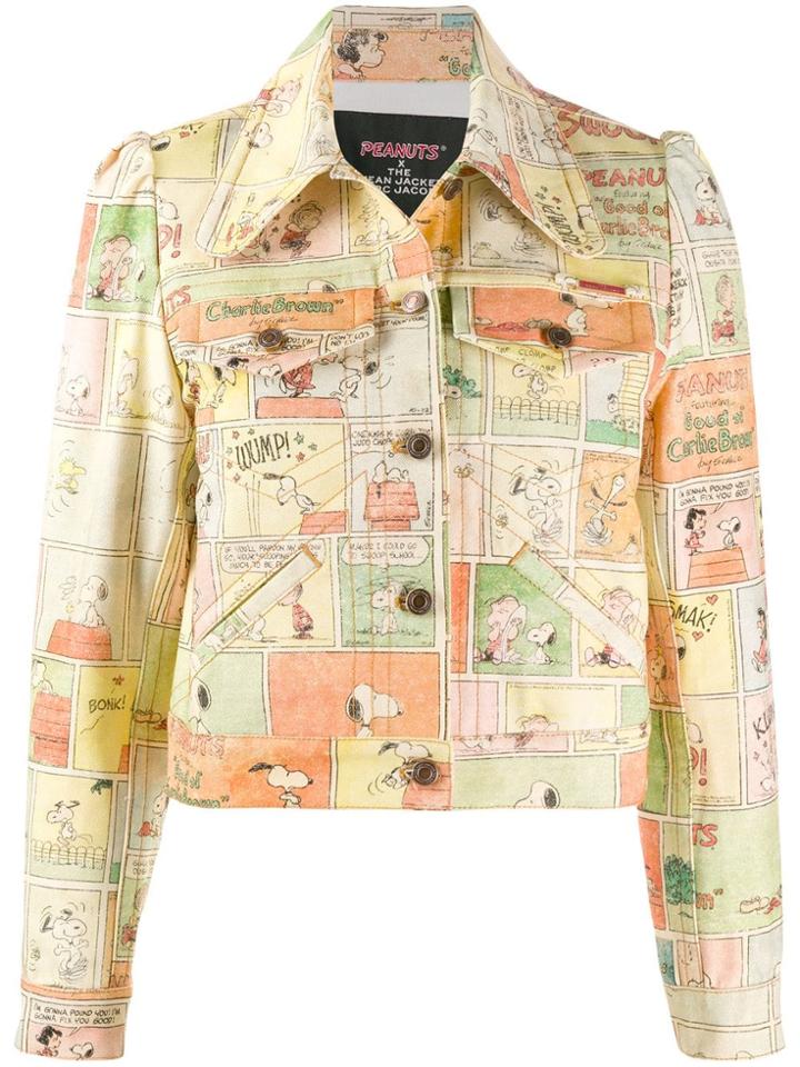 Marc Jacobs Comic Strip Jacket - Yellow