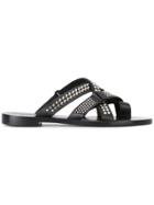 Dsquared2 Studded Strappy Sandals - Black