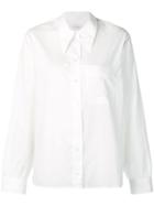 Lemaire Chalk White Shirt