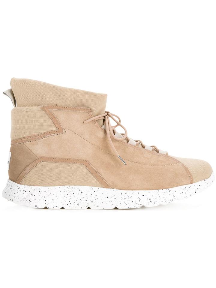 Leflow Hi-top Sneakers - Brown
